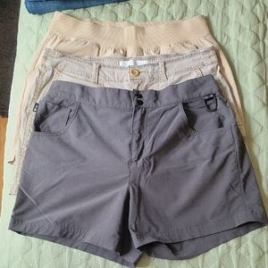 3 Pairs Of Womens Active Shorts